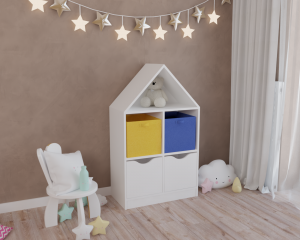 Стеллаж детский Домик-2