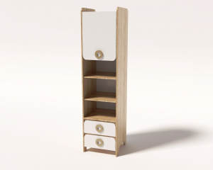 Пенал-стеллаж коллекции Юниор