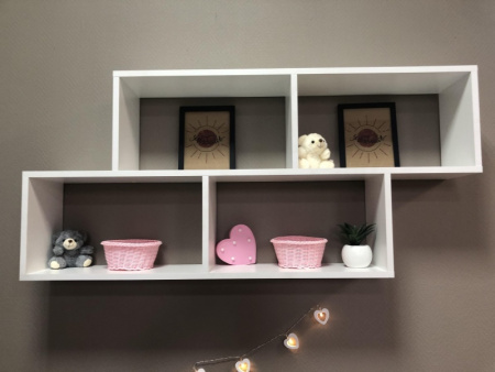 Полка навесная Юниор (цвета разные) от Династия Kids