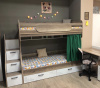 Двухъярусная кровать коллекции Твой Стиль New 190х90 от Династия Kids