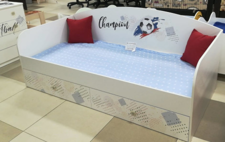 Кровать коллекции Футбол 190х90 от Династия Kids