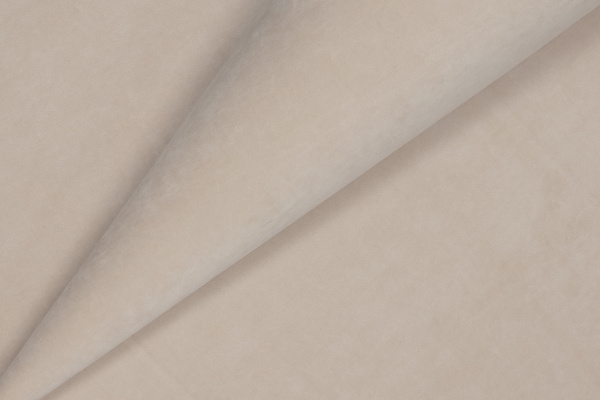 Мягкая кровать Эрмика 80х160 с ящиками. Велюр Тедди 304 (бежевый) от Династия Kids