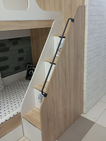 Поручень 640 мм (металл черный муар)  от Династия Kids