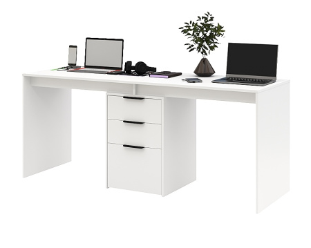 Стол для 2 детей Тандем 1800 мм (корпус дуб золотистый)  от Династия Kids