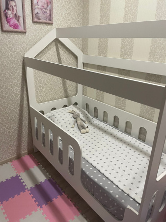Кровать домик Теремок 160х80 (без ящика) от Династия Kids