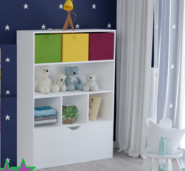 Стеллаж детский Уют-4