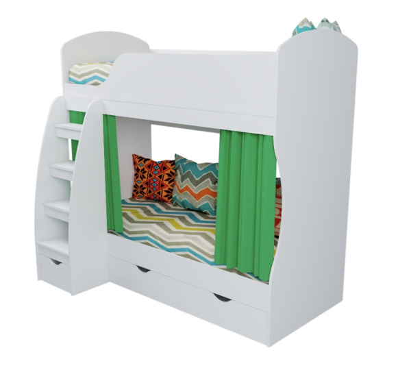 Двухъярусная кровать коллекции Умка 180х80