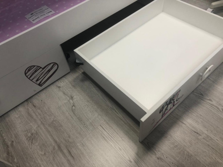 Кровать Модница-4 + кровать Модница-6 от Династия Kids