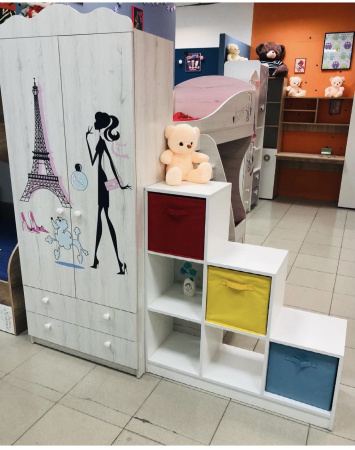 Стеллаж для игрушек (правый/левый) от Династия Kids