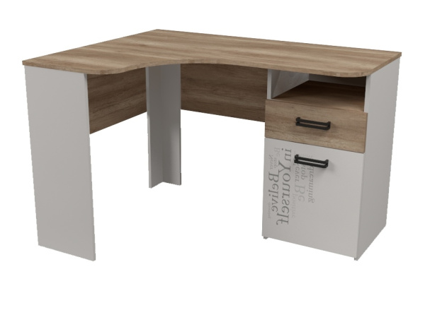 Стол угловой коллекцииТвой Стиль 1400 мм (с принтом)