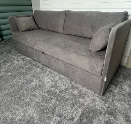 Диван раскладной Юнит Грей 1750 мм (механизм дельфин) + 4 подушки