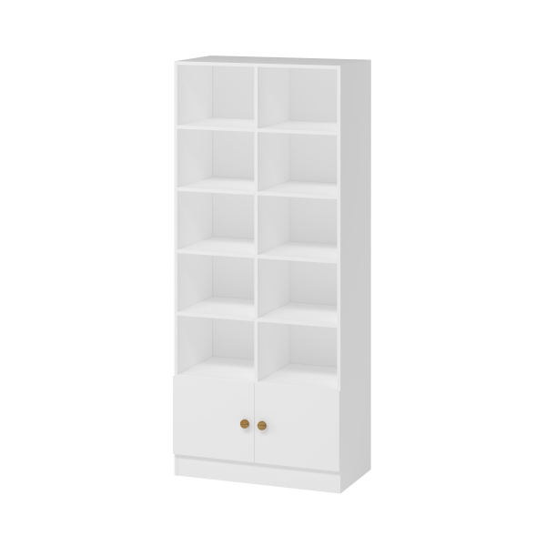 Стеллаж коллекции Умка NEW (ручки - дуб) 