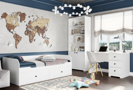 Комод коллекции Норд (с доводчиками) от Династия Kids
